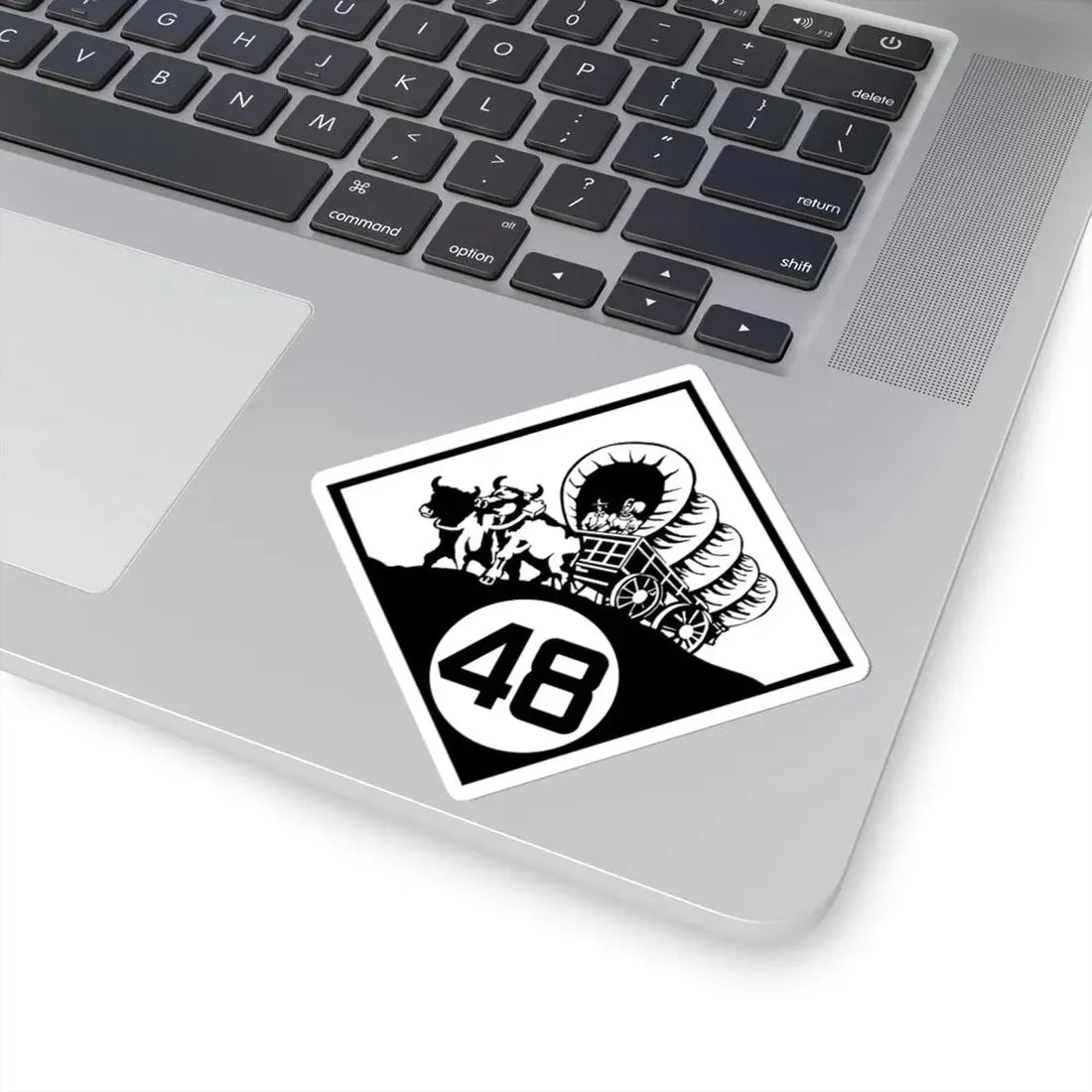 N-48 1926 (Nebraska) (Road Sign) STICKER Vinyl Kiss-Cut Decal - The Sticker Space