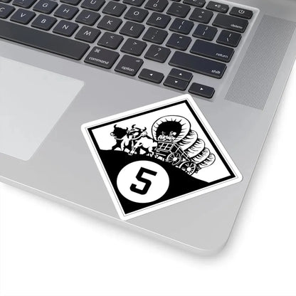 N-5 1926 (Nebraska) (Road Sign) STICKER Vinyl Kiss-Cut Decal - The Sticker Space