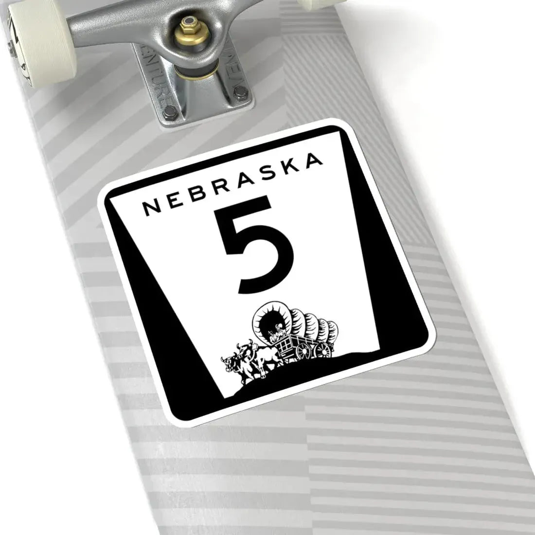 N-5 (Nebraska) (Road Sign) STICKER Vinyl Kiss-Cut Decal - The Sticker Space