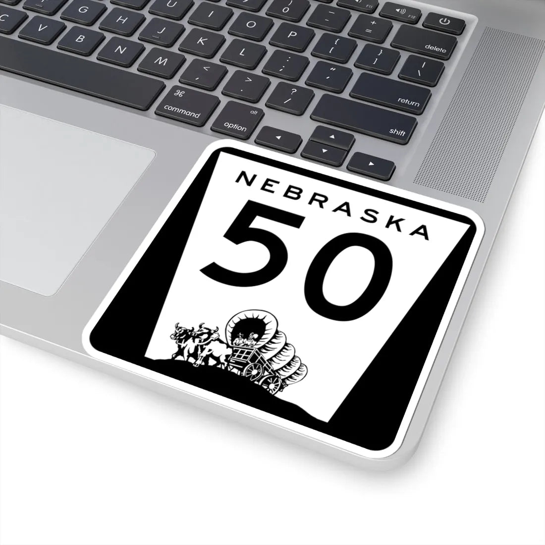 N-50 (Nebraska) (Road Sign) STICKER Vinyl Kiss-Cut Decal - The Sticker Space