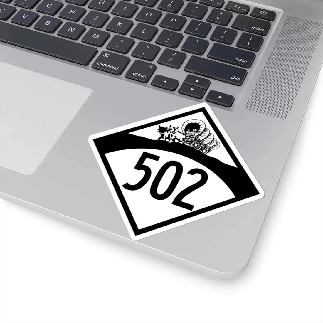 N-502 1950 (Nebraska) (Road Sign) STICKER Vinyl Kiss-Cut Decal - The Sticker Space