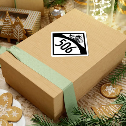 N-506 1950 (Nebraska) (Road Sign) STICKER Vinyl Kiss-Cut Decal - The Sticker Space