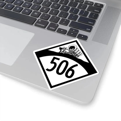 N-506 1950 (Nebraska) (Road Sign) STICKER Vinyl Kiss-Cut Decal - The Sticker Space