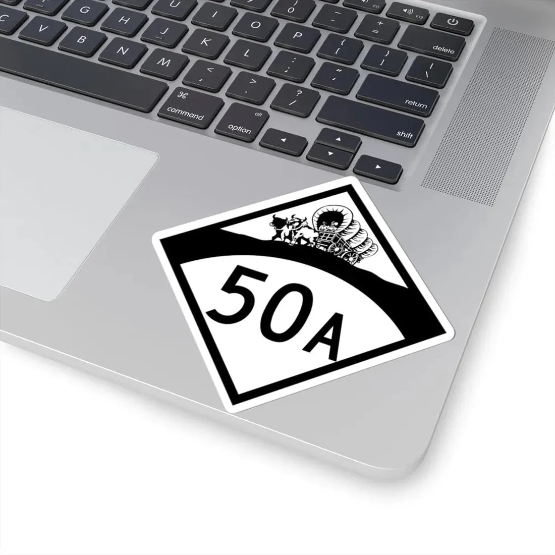 N-50A 1950 (Nebraska) (Road Sign) STICKER Vinyl Kiss-Cut Decal - The Sticker Space