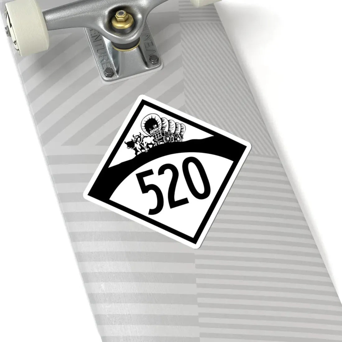 N-520 1950 (Nebraska) (Road Sign) STICKER Vinyl Kiss-Cut Decal - The Sticker Space