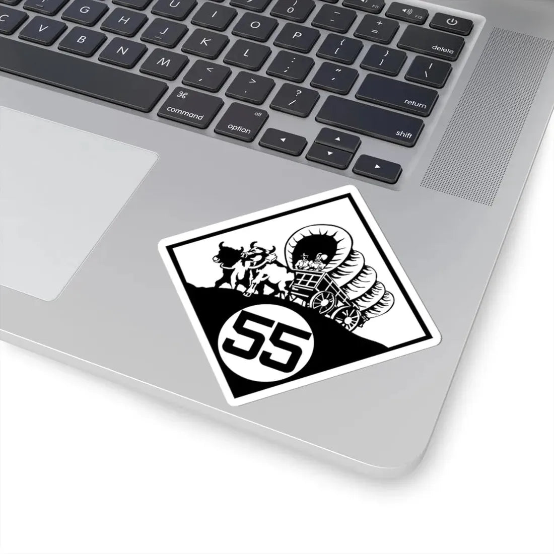 N-55 1926 (Nebraska) (Road Sign) STICKER Vinyl Kiss-Cut Decal - The Sticker Space