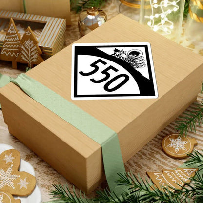 N-550 1950 (Nebraska) (Road Sign) STICKER Vinyl Kiss-Cut Decal - The Sticker Space