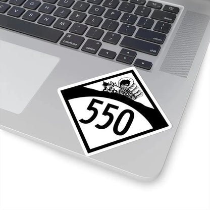 N-550 1950 (Nebraska) (Road Sign) STICKER Vinyl Kiss-Cut Decal - The Sticker Space