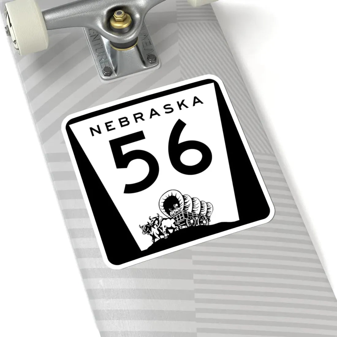N-56 (Nebraska) (Road Sign) STICKER Vinyl Kiss-Cut Decal - The Sticker Space