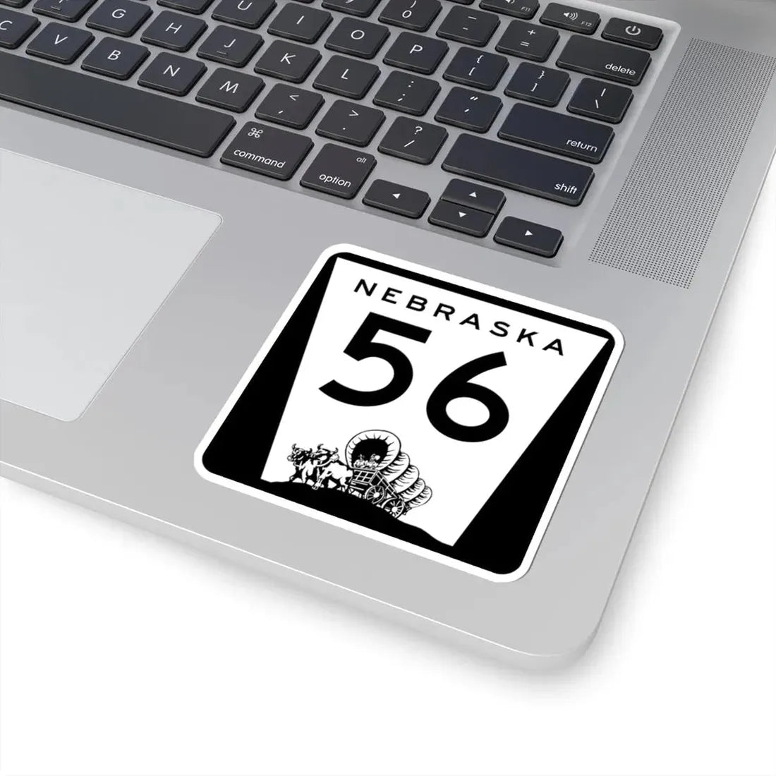 N-56 (Nebraska) (Road Sign) STICKER Vinyl Kiss-Cut Decal - The Sticker Space