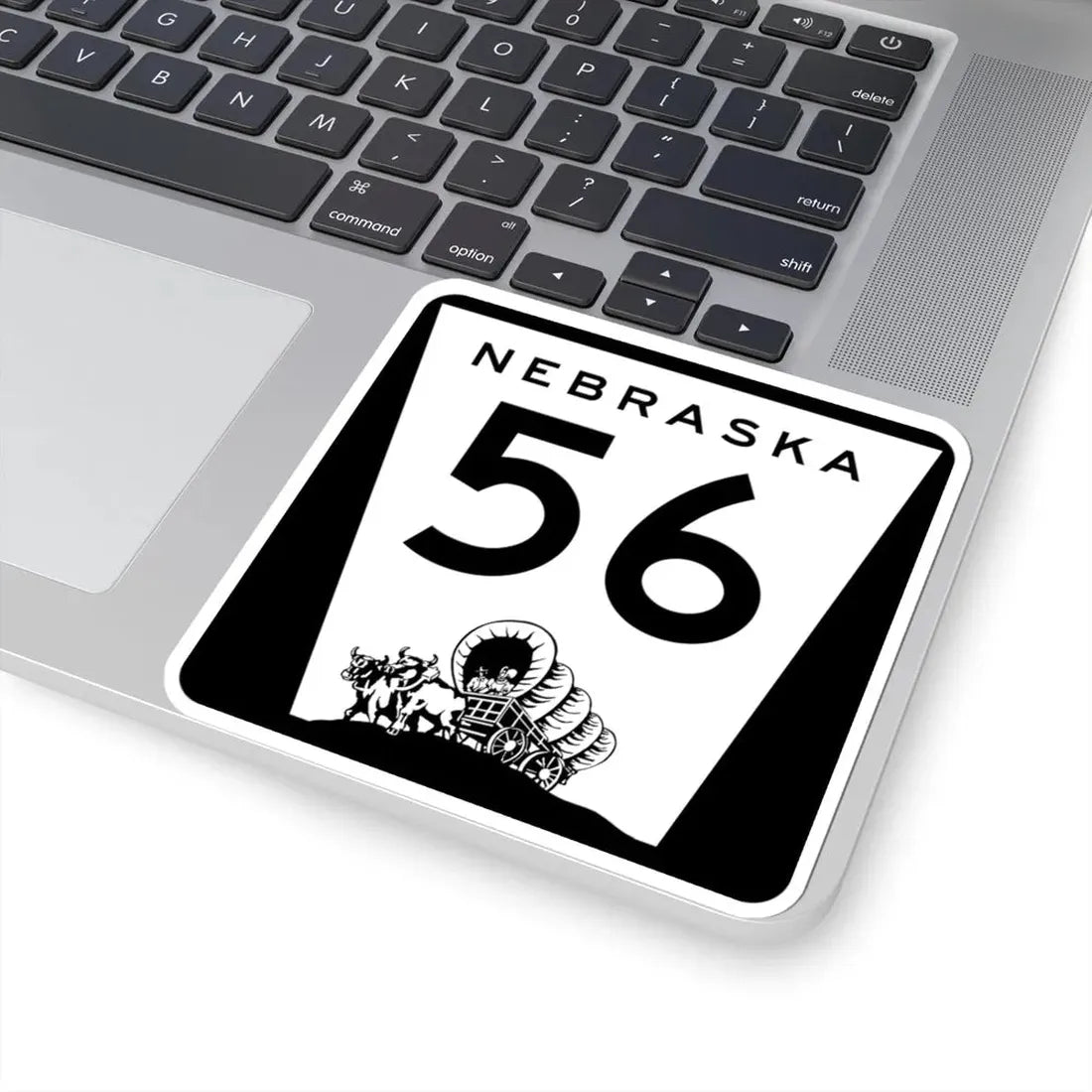 N-56 (Nebraska) (Road Sign) STICKER Vinyl Kiss-Cut Decal - The Sticker Space