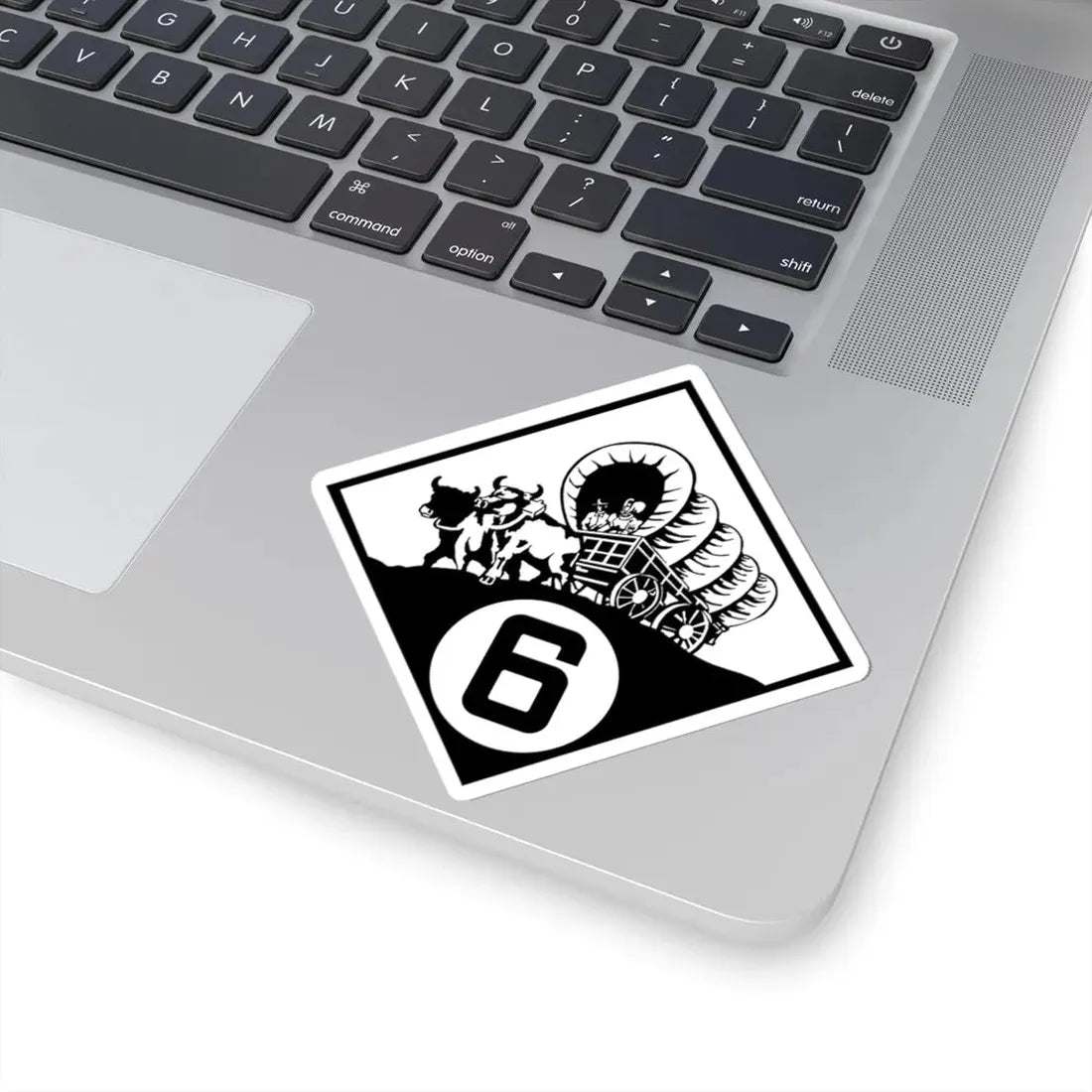 N-6 1926 (Nebraska) (Road Sign) STICKER Vinyl Kiss-Cut Decal - The Sticker Space