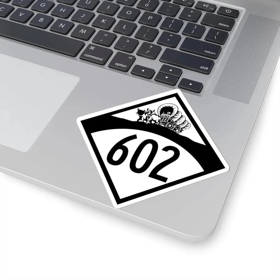 N-602 1950 (Nebraska) (Road Sign) STICKER Vinyl Kiss-Cut Decal - The Sticker Space