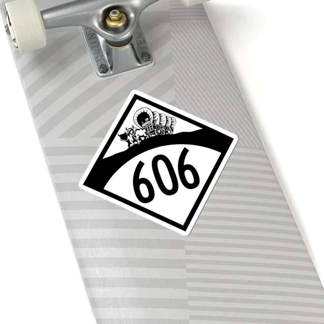 N-606 1950 (Nebraska) (Road Sign) STICKER Vinyl Kiss-Cut Decal - The Sticker Space