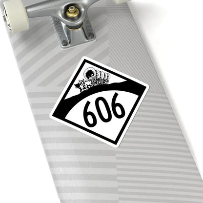 N-606 1950 (Nebraska) (Road Sign) STICKER Vinyl Kiss-Cut Decal - The Sticker Space