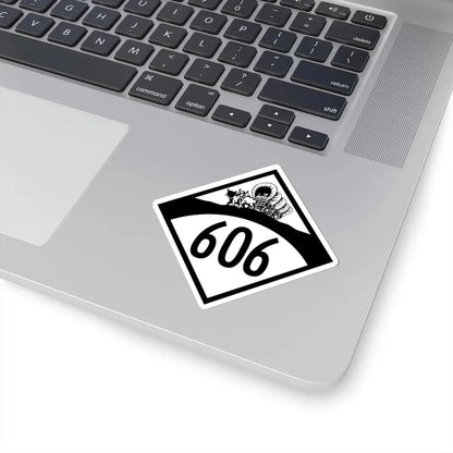 N-606 1950 (Nebraska) (Road Sign) STICKER Vinyl Kiss-Cut Decal - The Sticker Space