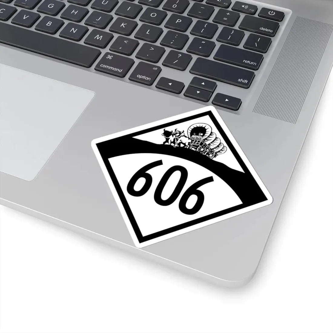N-606 1950 (Nebraska) (Road Sign) STICKER Vinyl Kiss-Cut Decal - The Sticker Space