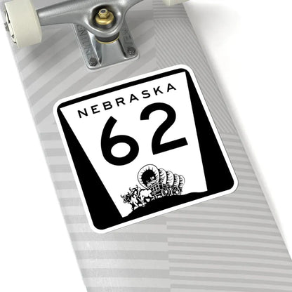 N-62 (Nebraska) (Road Sign) STICKER Vinyl Kiss-Cut Decal - The Sticker Space