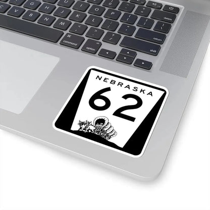 N-62 (Nebraska) (Road Sign) STICKER Vinyl Kiss-Cut Decal - The Sticker Space