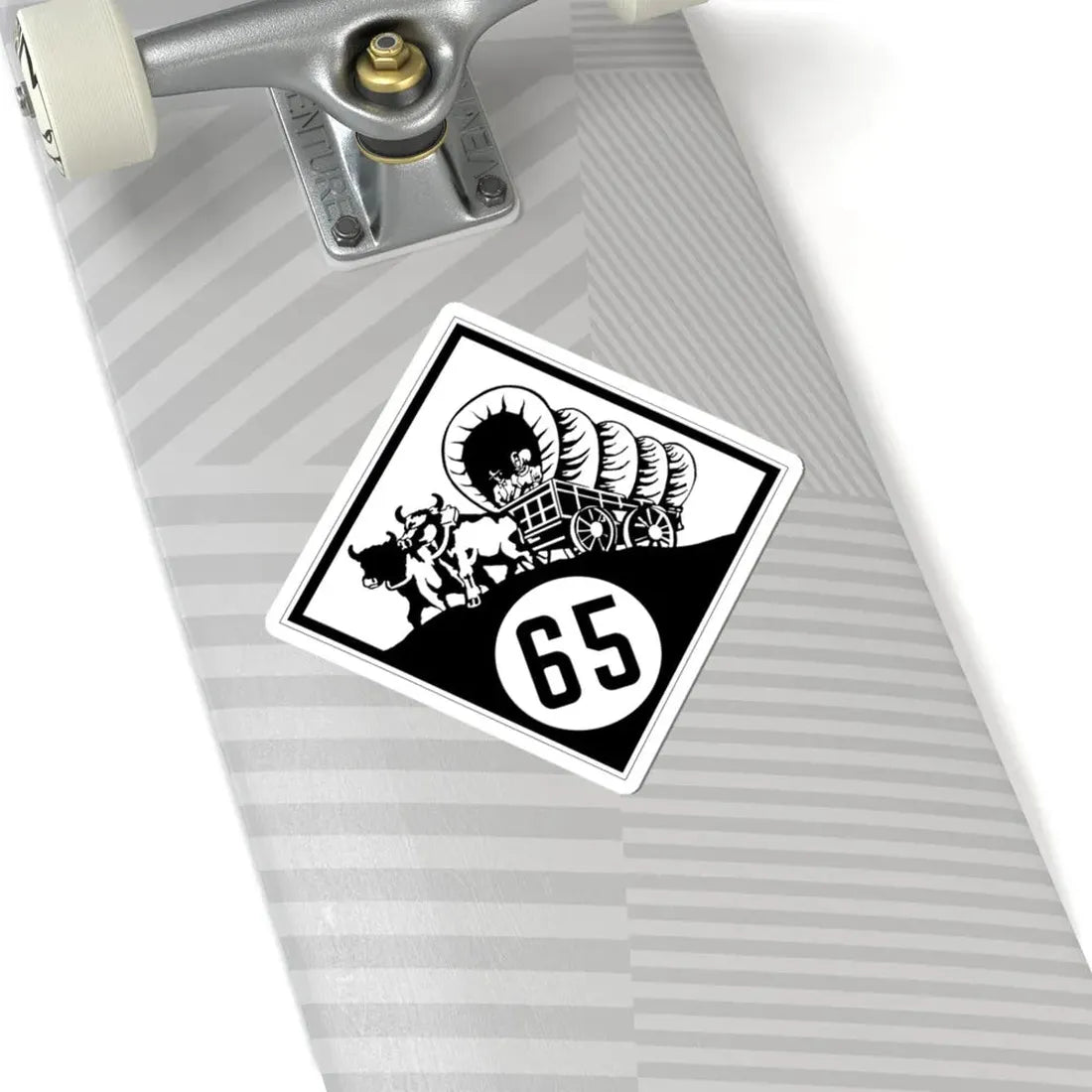 N-65 1926 (Nebraska) (Road Sign) STICKER Vinyl Kiss-Cut Decal - The Sticker Space