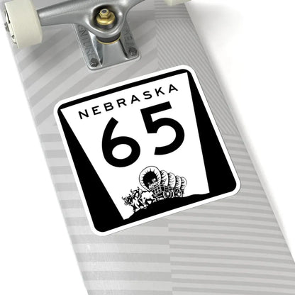 N-65 (Nebraska) (Road Sign) STICKER Vinyl Kiss-Cut Decal - The Sticker Space