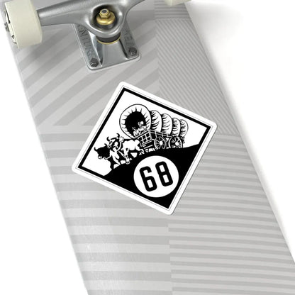 N-68 1926 (Nebraska) (Road Sign) STICKER Vinyl Kiss-Cut Decal - The Sticker Space