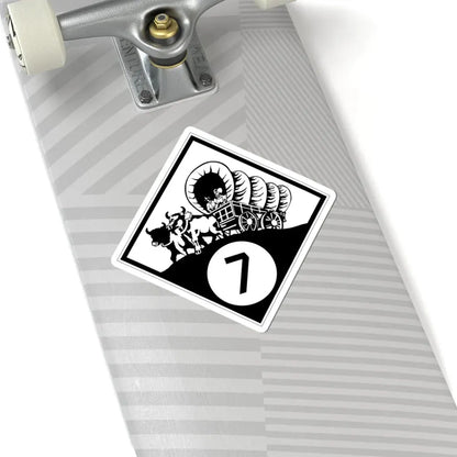 N-7 1926 (Nebraska) (Road Sign) STICKER Vinyl Kiss-Cut Decal - The Sticker Space