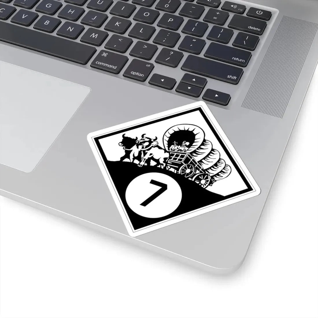 N-7 1926 (Nebraska) (Road Sign) STICKER Vinyl Kiss-Cut Decal - The Sticker Space