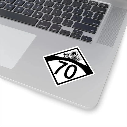N-70 1950 (Nebraska) (Road Sign) STICKER Vinyl Kiss-Cut Decal - The Sticker Space