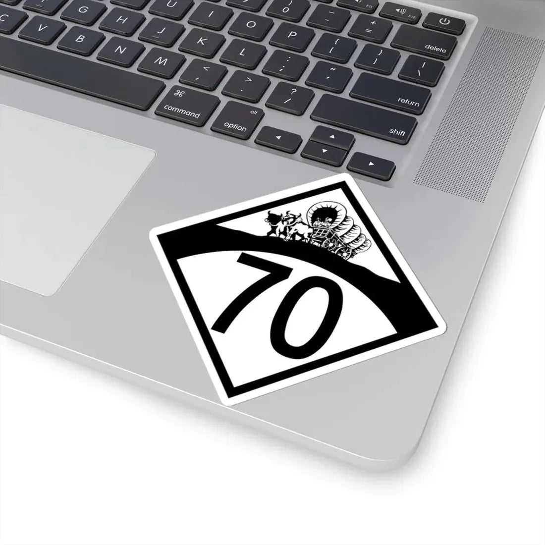 N-70 1950 (Nebraska) (Road Sign) STICKER Vinyl Kiss-Cut Decal - The Sticker Space