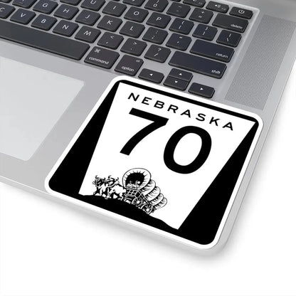 N-70 (Nebraska) (Road Sign) STICKER Vinyl Kiss-Cut Decal - The Sticker Space