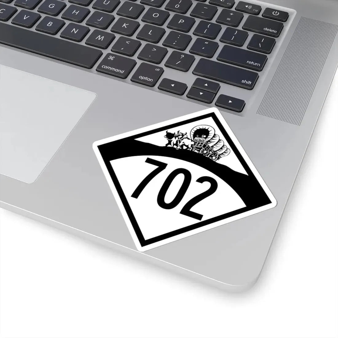 N-702 1950 (Nebraska) (Road Sign) STICKER Vinyl Kiss-Cut Decal - The Sticker Space