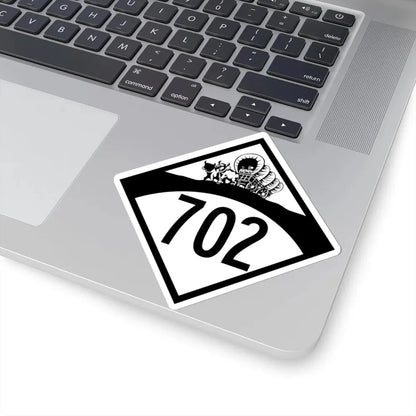 N-702 1950 (Nebraska) (Road Sign) STICKER Vinyl Kiss-Cut Decal - The Sticker Space