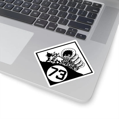 N-73 1926 (Nebraska) (Road Sign) STICKER Vinyl Kiss-Cut Decal - The Sticker Space