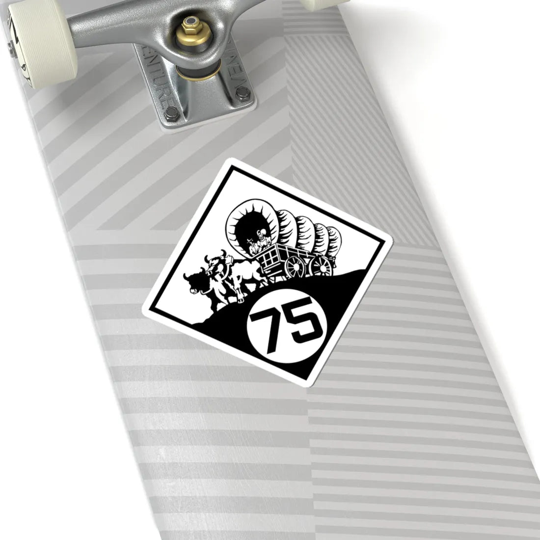 N-75 1926 (Nebraska) (Road Sign) STICKER Vinyl Kiss-Cut Decal - The Sticker Space