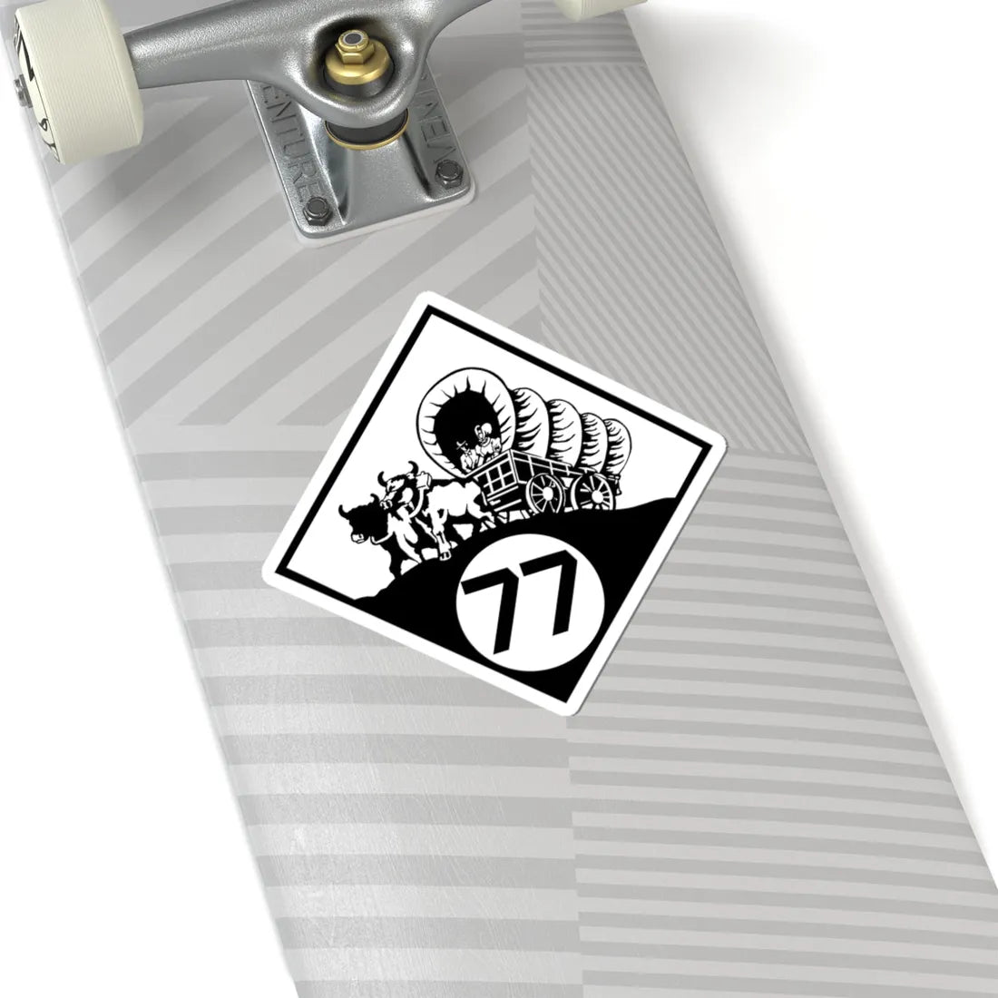 N-77 1926 (Nebraska) (Road Sign) STICKER Vinyl Kiss-Cut Decal - The Sticker Space