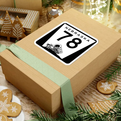 N-78 (Nebraska) (Road Sign) STICKER Vinyl Kiss-Cut Decal - The Sticker Space