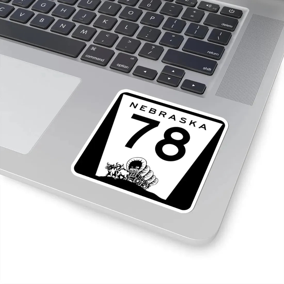 N-78 (Nebraska) (Road Sign) STICKER Vinyl Kiss-Cut Decal - The Sticker Space