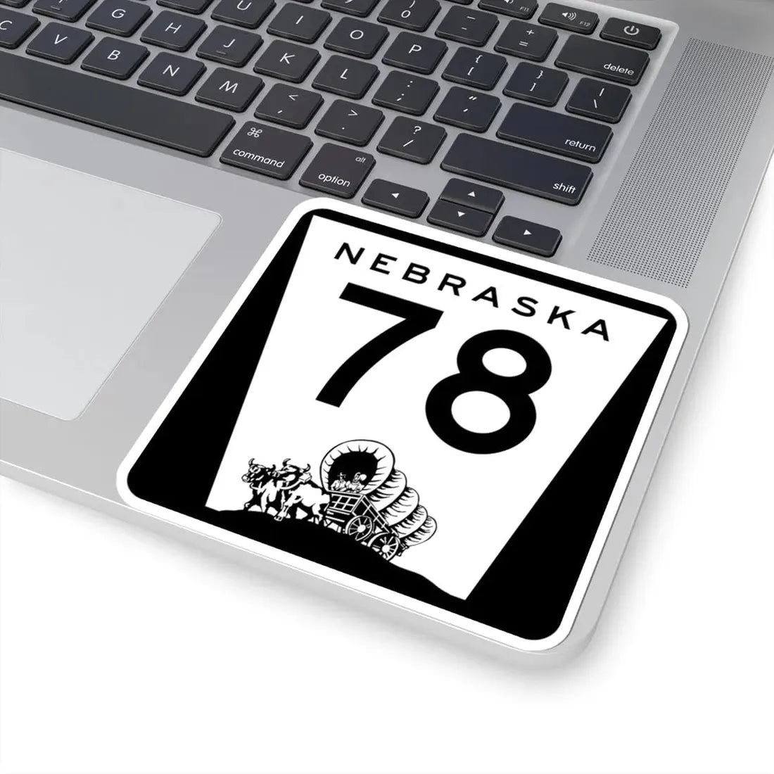 N-78 (Nebraska) (Road Sign) STICKER Vinyl Kiss-Cut Decal - The Sticker Space