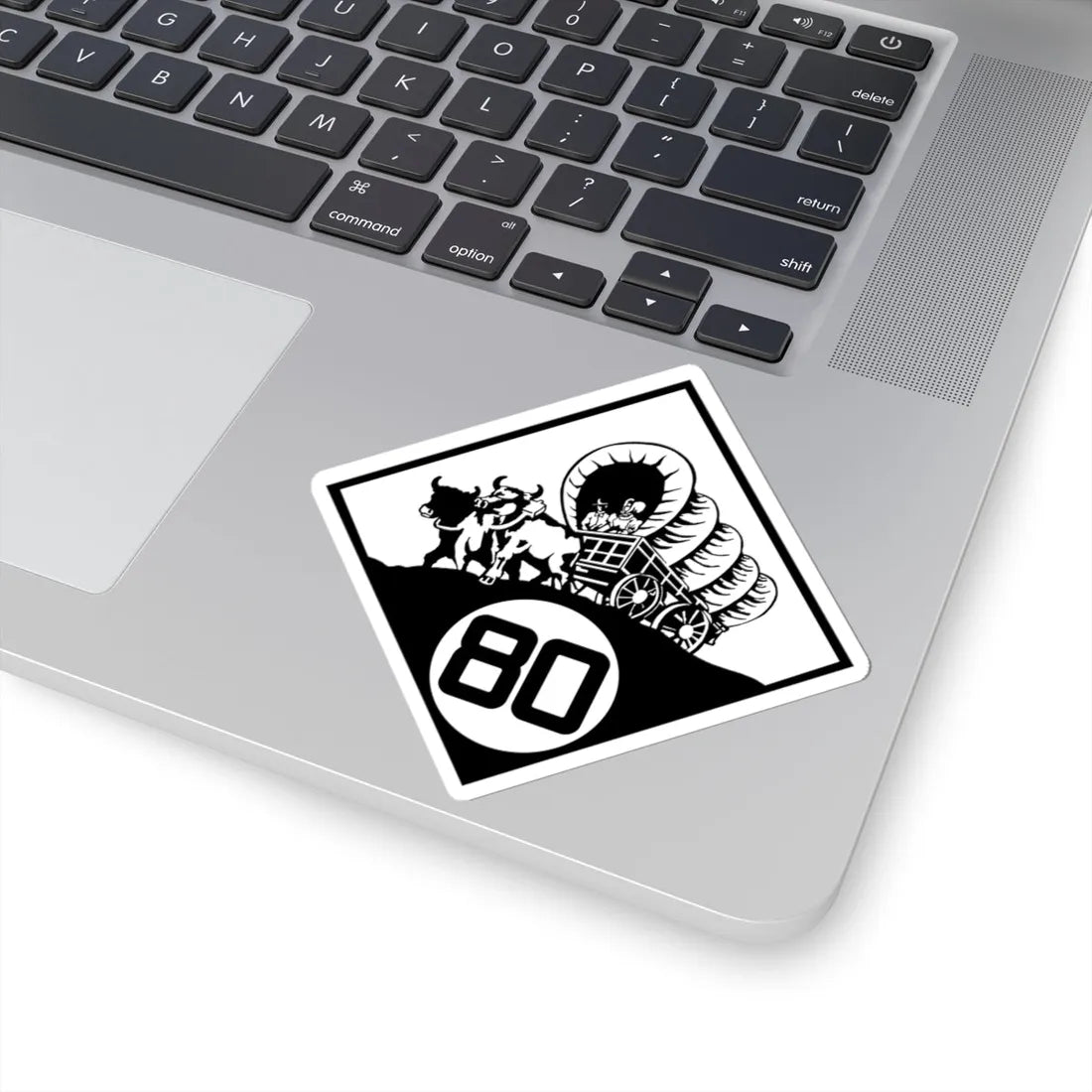 N-80 1926 (Nebraska) (Road Sign) STICKER Vinyl Kiss-Cut Decal - The Sticker Space