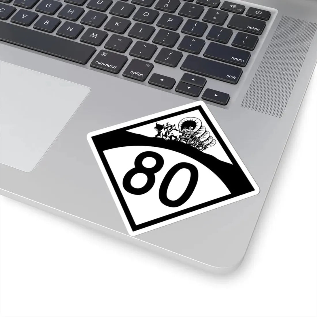 N-80 1950 (Nebraska) (Road Sign) STICKER Vinyl Kiss-Cut Decal - The Sticker Space