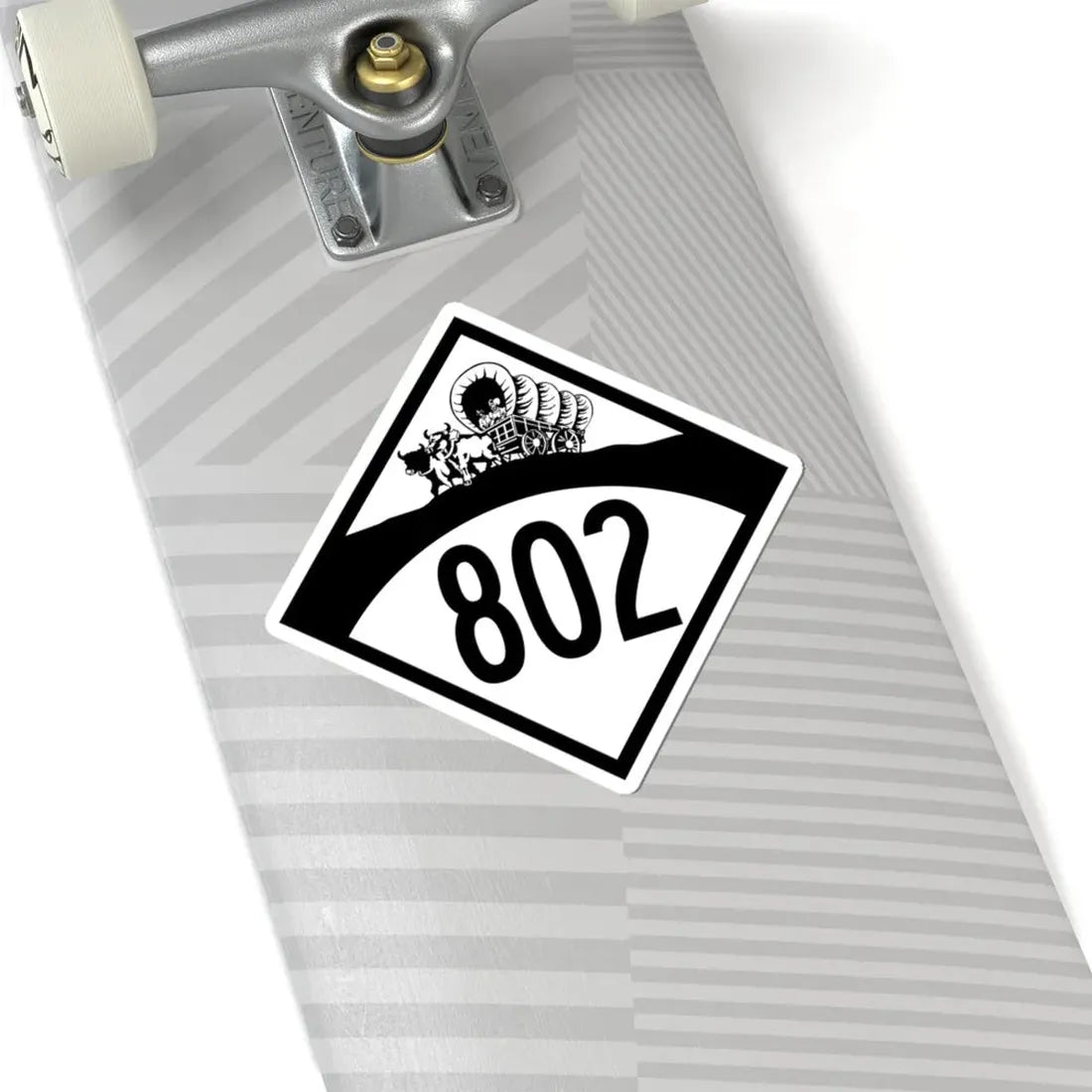 N-802 1950 (Nebraska) (Road Sign) STICKER Vinyl Kiss-Cut Decal - The Sticker Space