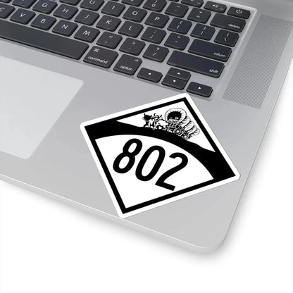 N-802 1950 (Nebraska) (Road Sign) STICKER Vinyl Kiss-Cut Decal - The Sticker Space