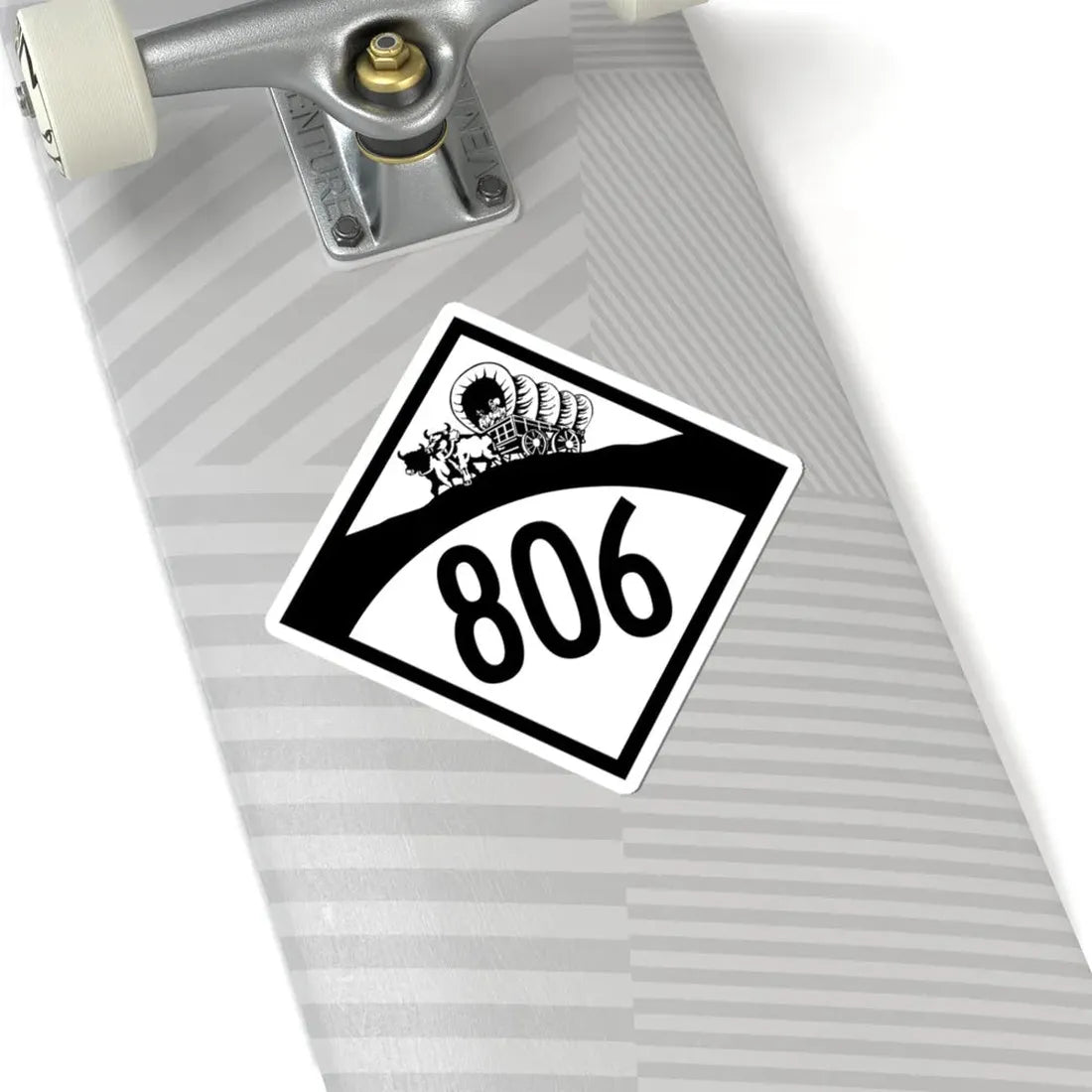 N-806 1950 (Nebraska) (Road Sign) STICKER Vinyl Kiss-Cut Decal - The Sticker Space