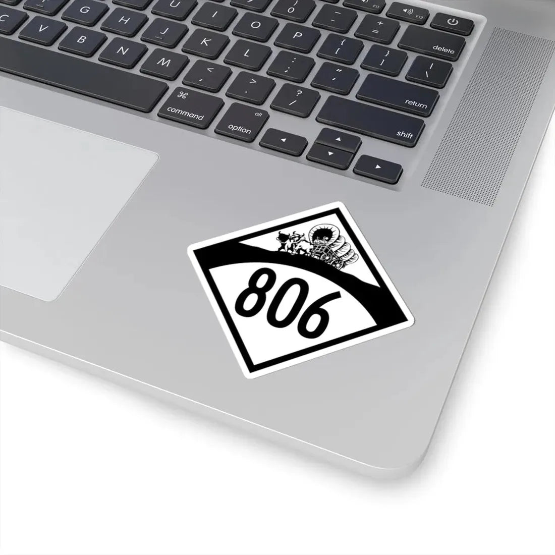 N-806 1950 (Nebraska) (Road Sign) STICKER Vinyl Kiss-Cut Decal - The Sticker Space