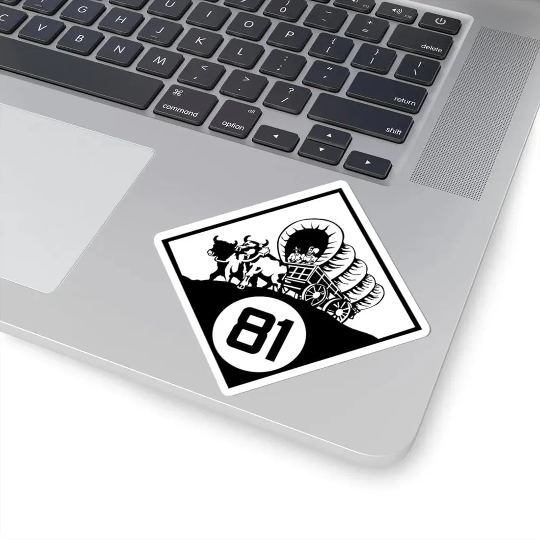 N-81 1926 (Nebraska) (Road Sign) STICKER Vinyl Kiss-Cut Decal - The Sticker Space