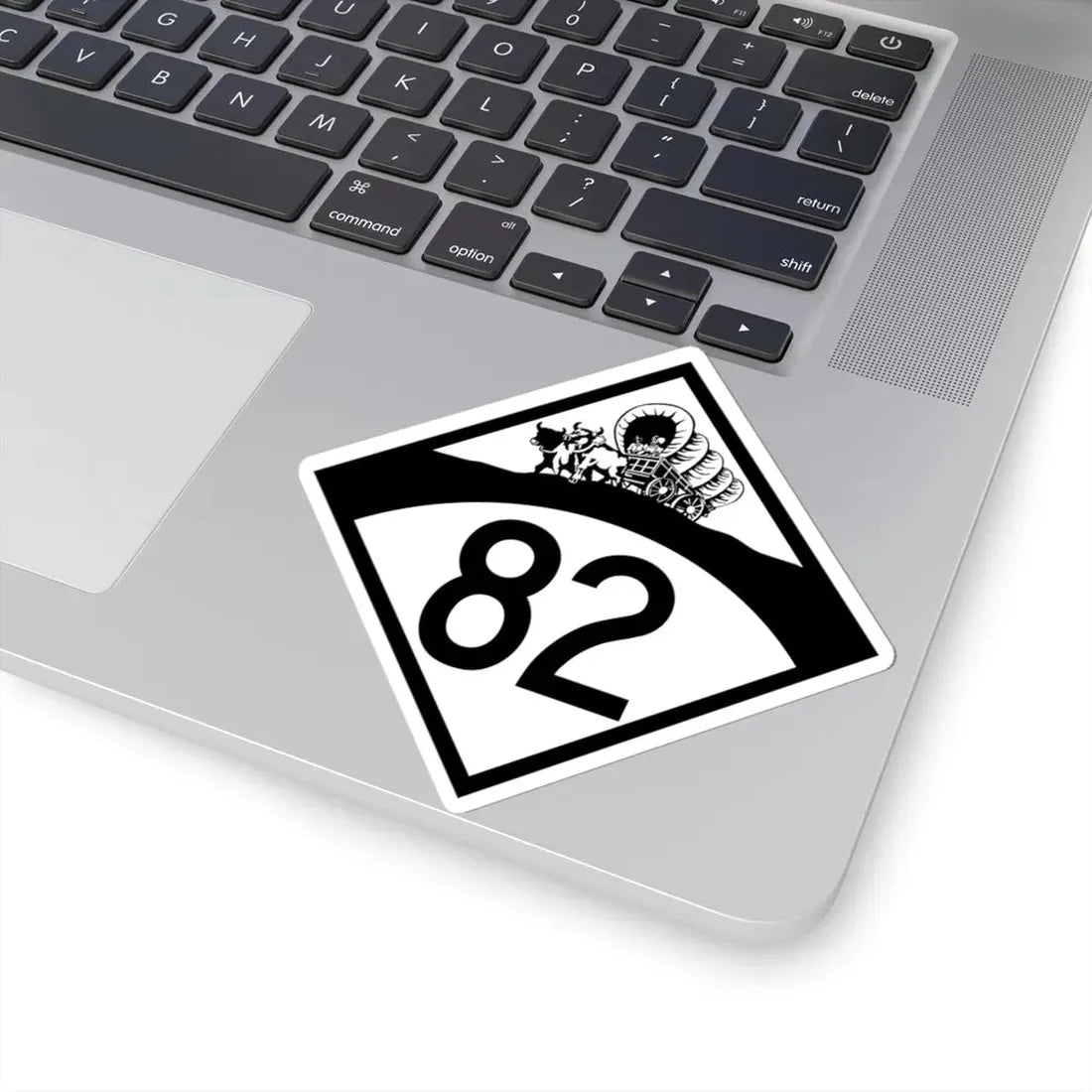 N-82 1950 (Nebraska) (Road Sign) STICKER Vinyl Kiss-Cut Decal - The Sticker Space