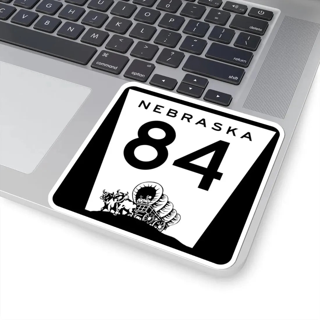 N-84 (Nebraska) (Road Sign) STICKER Vinyl Kiss-Cut Decal - The Sticker Space