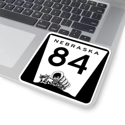 N-84 (Nebraska) (Road Sign) STICKER Vinyl Kiss-Cut Decal - The Sticker Space
