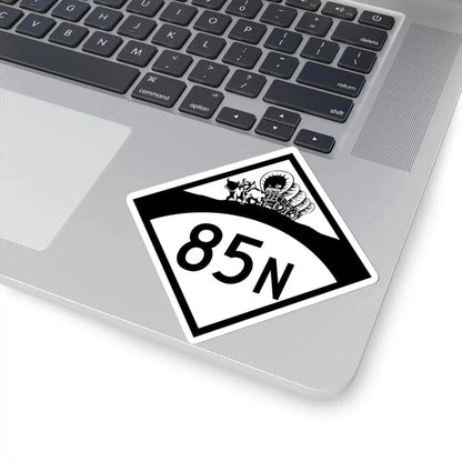 N-85N 1950 (Nebraska) (Road Sign) STICKER Vinyl Kiss-Cut Decal - The Sticker Space